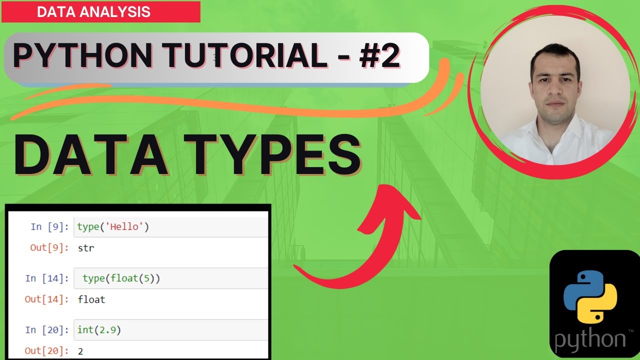 PYTHON LESSON #2 - EXPRESSIONS AND DATA TYPES IN PYTHON. - YouTube