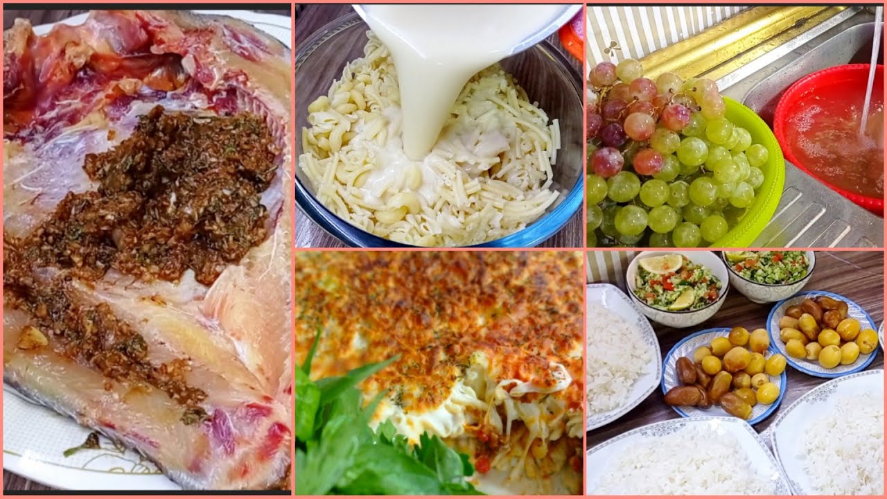 روتيني لليوم حشو السمج البصراوي 😋 و معكرونه بالبشمل ▪️تعزيل مسواگ وتنضيف 🥰