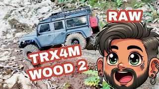 RC scaler   black Traxxas trx4m   wood 2