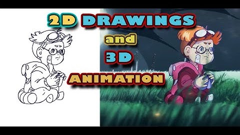 2D DRAWINGS to 3D ANIMATION | Griffin Animation Academy