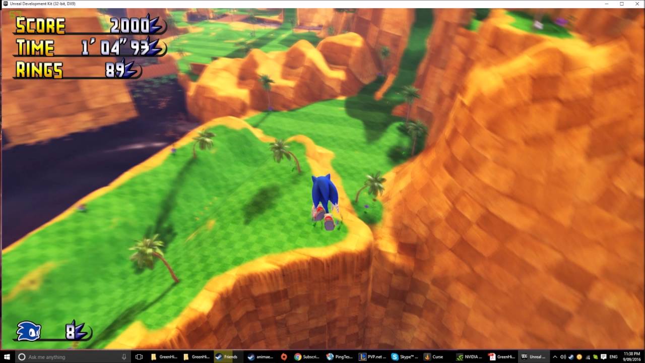 sonic green hill paradise act 2 download