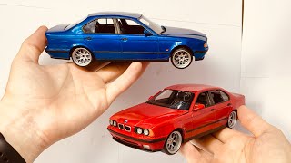 Сделал две BMW M5 из ПЛАСТИЛИНА для Краш теста?