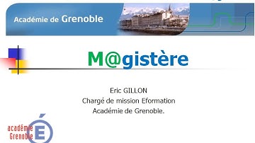 Gestionnaire M@gistère