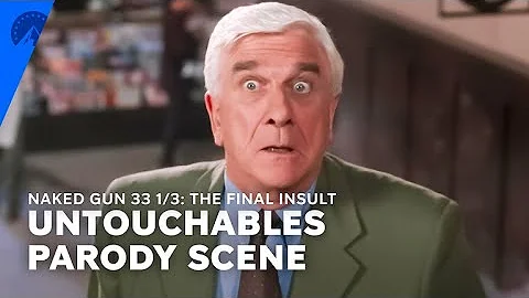 Naked Gun 33 1/3: The Final Insult | The Untouchables Parody Scene | Paramount+