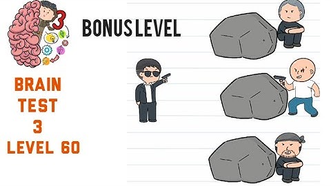 Brain Test 3 Level 60 Bonus Level