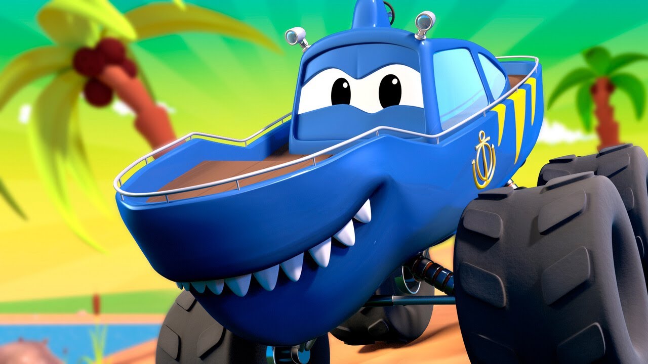 Marty i Moe z Miasta Samochodów robią Wyścig!