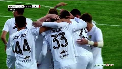 UEFA Conference League. Z. Tomasevic goal (Tobol 2:0 Lincoln Red Imps)