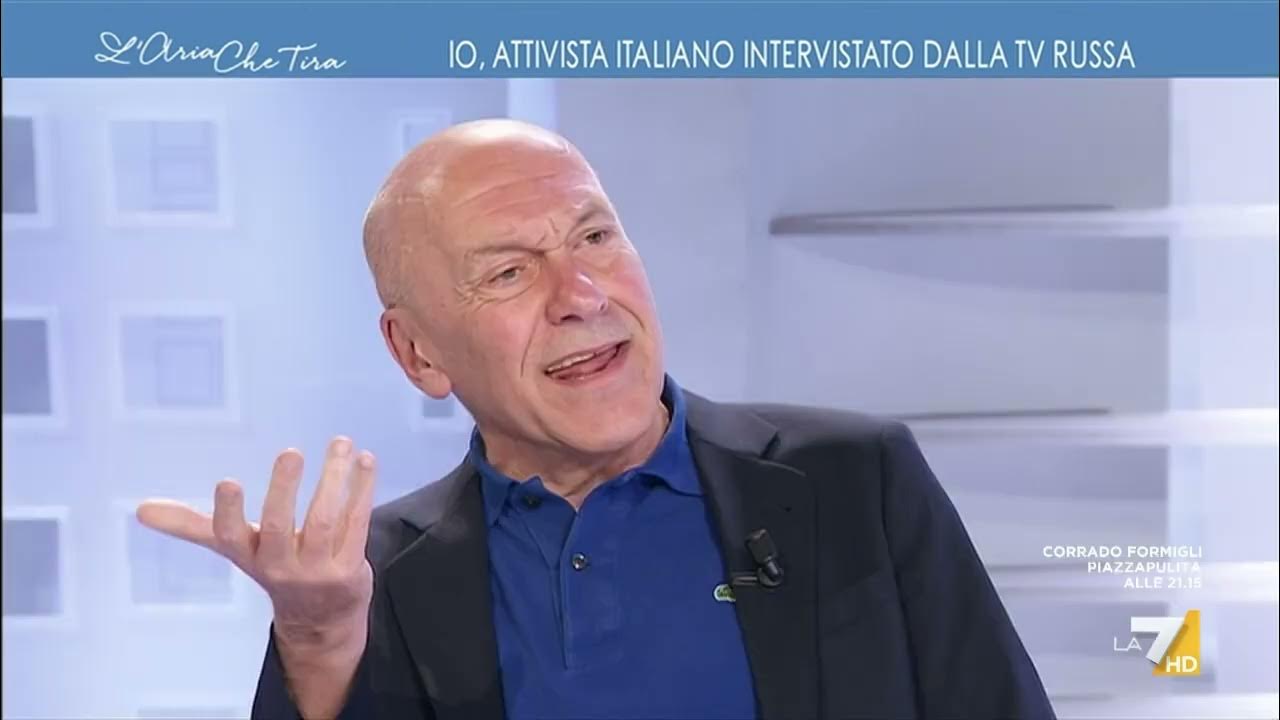 Amedeo Avondet, l'attivista italiano intervistato dalla TV russa ...