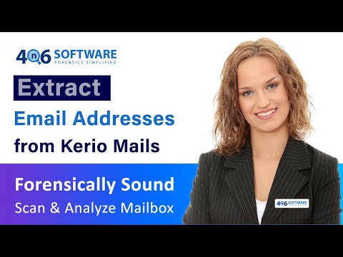 How to Extract Email Address from Kerio Mails ?