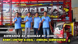 Riswanda Brings Sdanle Subwoofer Kanalandang To Bp  Headquarters For Carnival