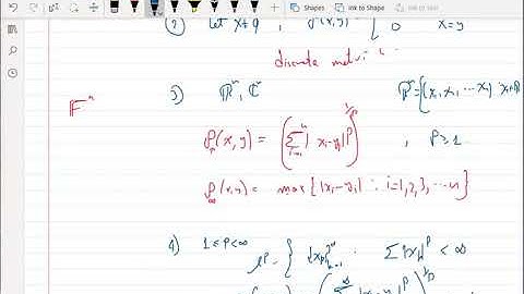 Functional Analysis Lecture 2