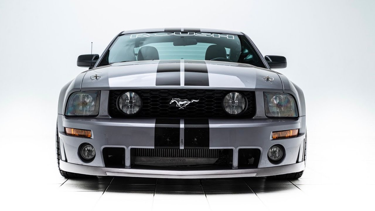 2006 Ford Mustang GT Roush Stage1 Cammed and Supercharged YouTube