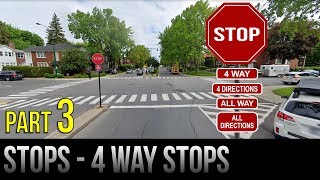 Stops  Part 3: 4 Way Stops