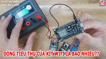 Đo dòng tiêu thụ của kít wifi esp8266 - esp32 và module relay 5v - Tự học lập trình IOT