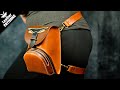 Leather biker bag tutorial