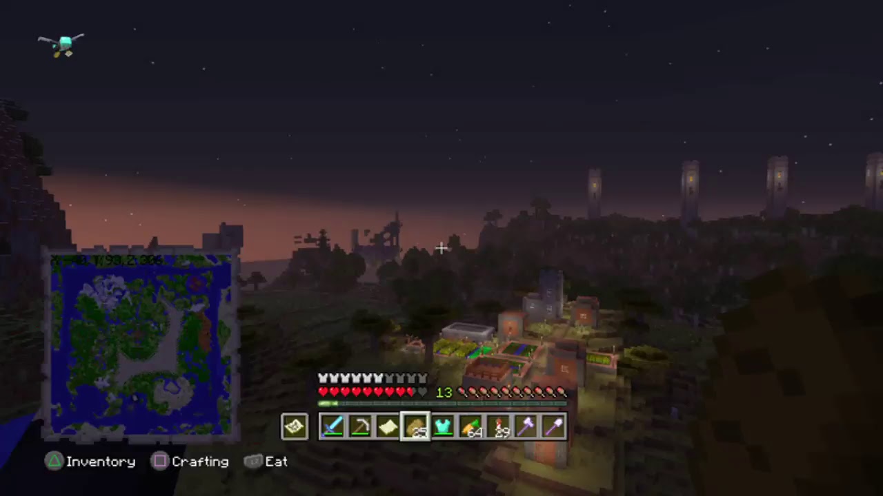 Minecraft PS4 Edition (Map Room) Achievement Attempt - YouTube