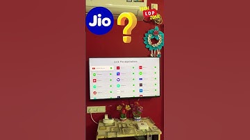 Lock / Unlock 🔓 Any Apps on your Jio Fiber / Airfiber Setup box/ TV in Easily | #tv #tech #shorts