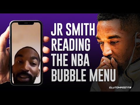 JR Smith Reading Out The NBA Bubble Menu Is Pure Comedy