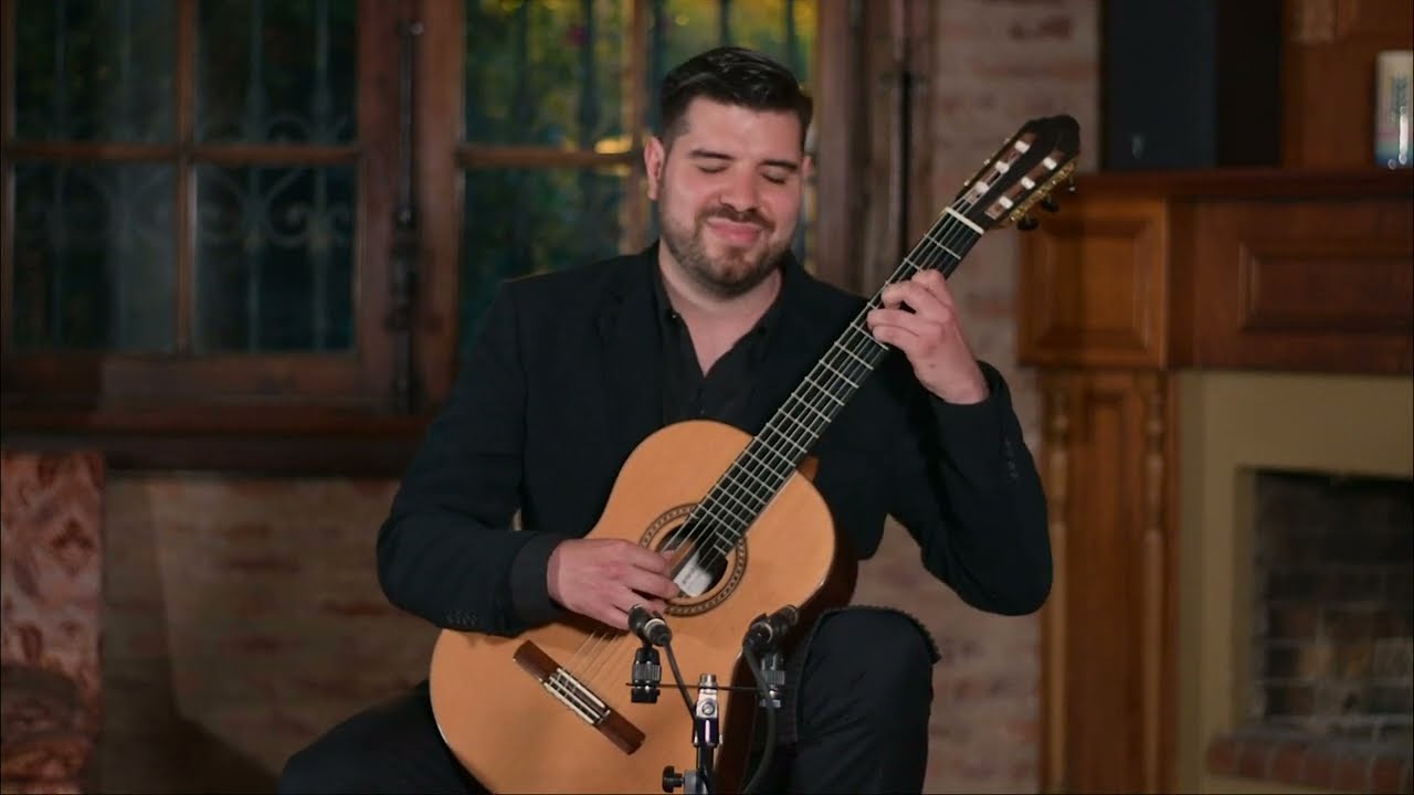 Germán Pradas interpreta  El decamerón negro  III La balada de la doncella enamorada, de Leo Brouwer
