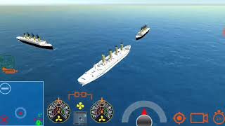 Britannic VS 3 Titanic  |Ship Mooring 3D (who wins?!)