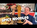 Spicy Noodles in Chinatown Las Vegas! Szechuan Pork Rib Soup &amp; Burning Noodles at Noodlehead