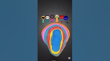 Guess Mixed Color ❤️| Sprunki |Squid Game2 (part 9) #satisfying #sprunki #squidgame2 #colormixing260