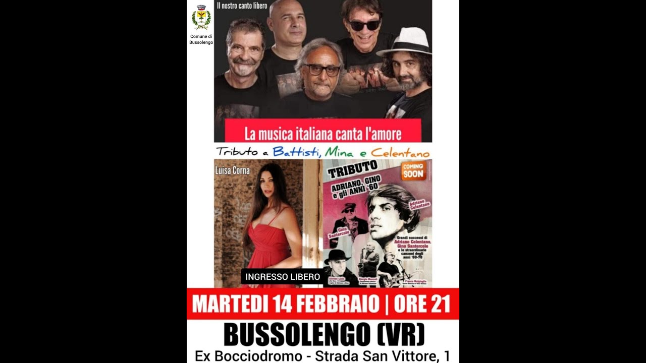 Tributo a Battisti Mina e Celentano14-2-2023 Franco Malgioglio (Un avventura)