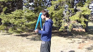 Beginner Poi Lesson: More left right stalls and reverses