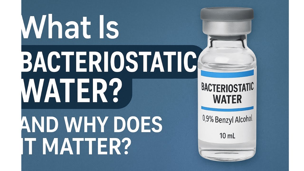 What Is Bacteriostatic Water — And Why Does It Matter? | Explained for Clinic