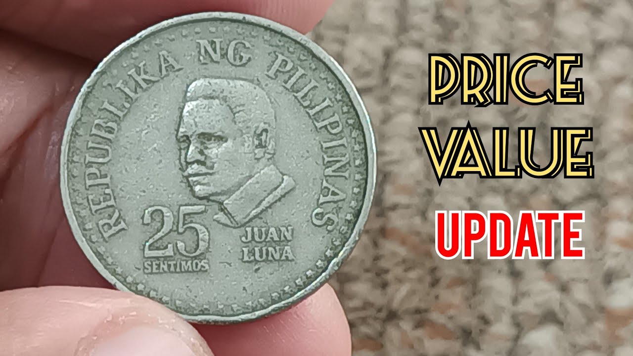 1975 25 Sentimos Gen. Juan Luna | Coin Value