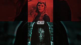 Scarlet Witch (MCU) Vs Horror Characters | Battle #marvelcomics #edit #vs #horror