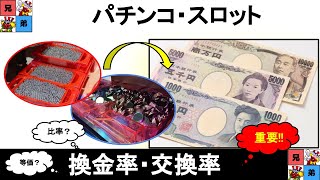 超初心者編NO.5【換金率・交換率とは】パチンコ・パチスロの重要な要素