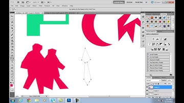 Adobe Photoshop CS5 Tutorials in Urdu Hindi Part 21 of 40 pen tool