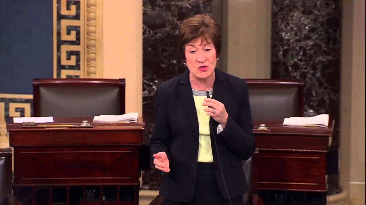 Senator Susan Collins: "It is time for this shutdown to end."