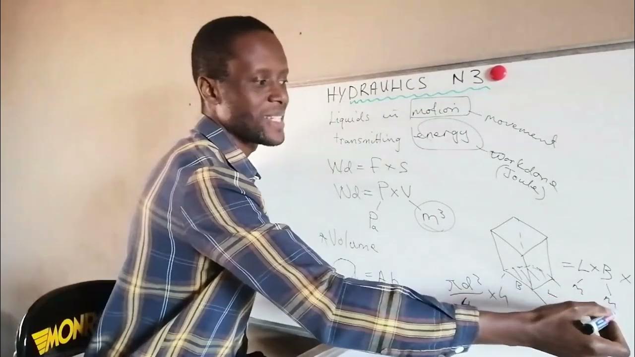 Engineering science N3 Hydraulics P1 YouTube