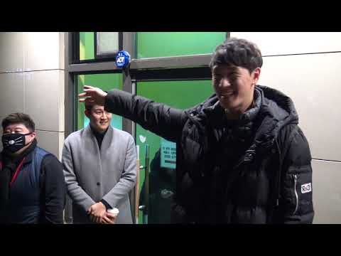 180119(금) 아이러브유 퇴근길 전체인사(조형균)