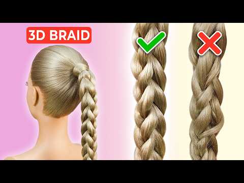 This TRICK Gives Your 3D Braid Perfectly Straight Edges