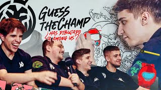 &quot;Have you drawn the Among-us?&quot; | Guess the Champion, with LEC Team