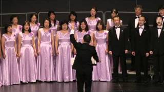 Video thumbnail of "SAKURA   Arr  Toru Takemitsu, Hamoru Kobe Mixed Choir"