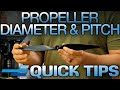 Propeller Diameter & Pitch | Quick Tip | Motion RC