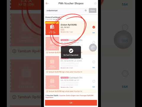 INFO DISKON SHOPEE BALIK LAGI BUND‼️CUS KEPOIN LINK DI PIN KOMEN #cod #shorts #shopeehaul #viral
