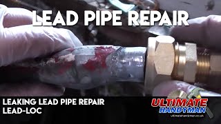 Leaking lead pipe repair | LeadLoc