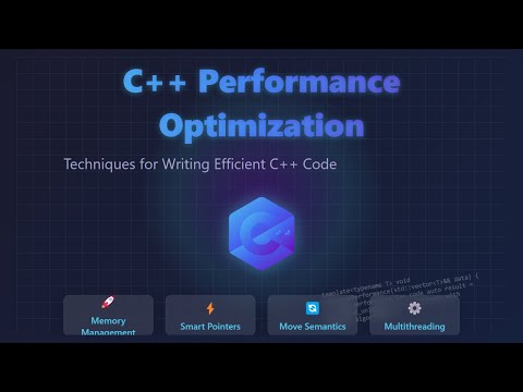 C++ Performance Optimization: