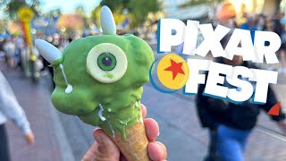 Round 1 Pixar Fest 2024 At Disneyland  Tried New Centrico Restaurant DTD