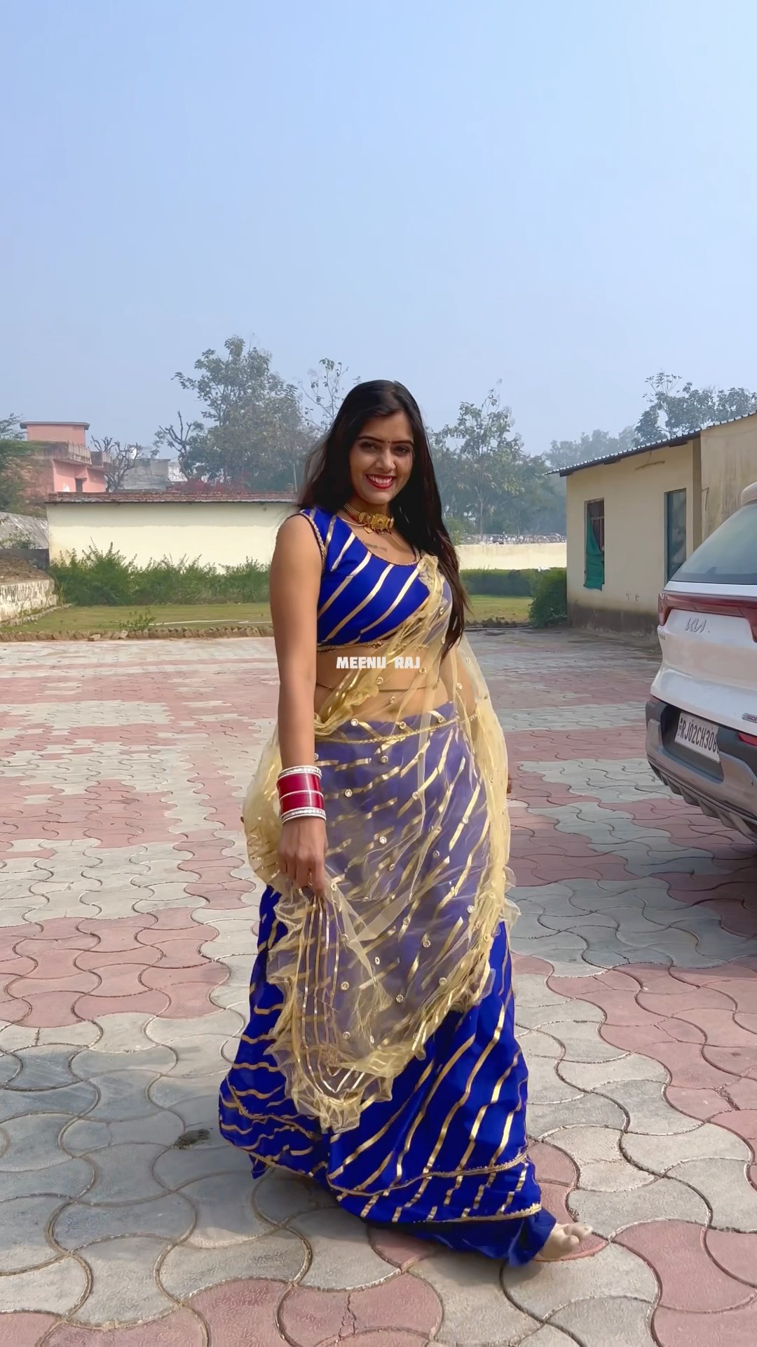 जयपुर वाला घूम घागरा बीकानेरी लहँगा #meenu #trending #love