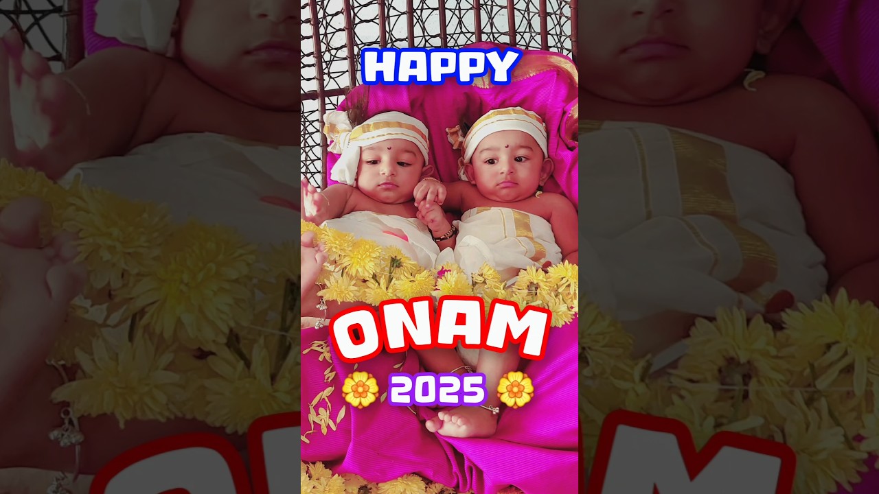🌼 Onam 2025 Status Video | Happy Onam Wishes | Trending Onam Song  