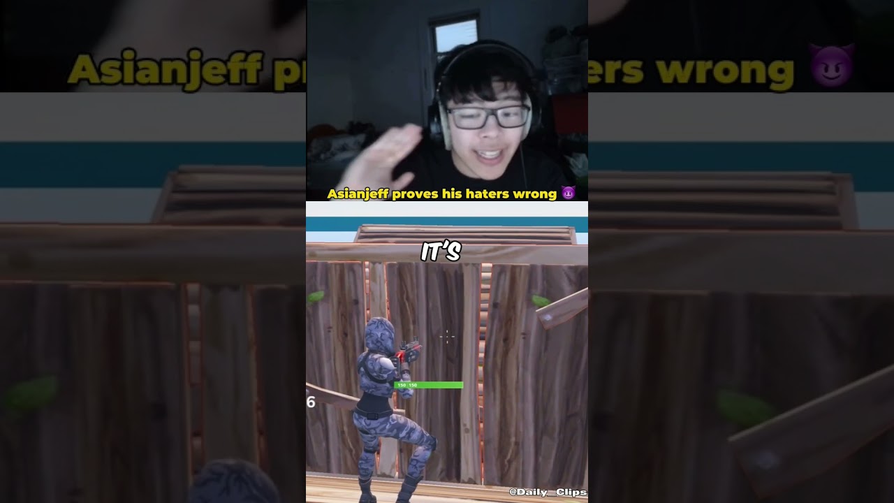 Asian Jeff proves his haters wrong 