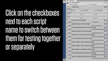 GameSpy Unity Samples Demo