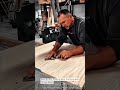 Wood Surface Finishing Work Tool Using Hand Scraper Manual #worktool