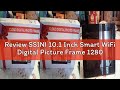 Review SSINI 10.1 Inch Smart WiFi Digital Picture Frame 1280x800 HD IPS Touch Screen Photo Frame Ele